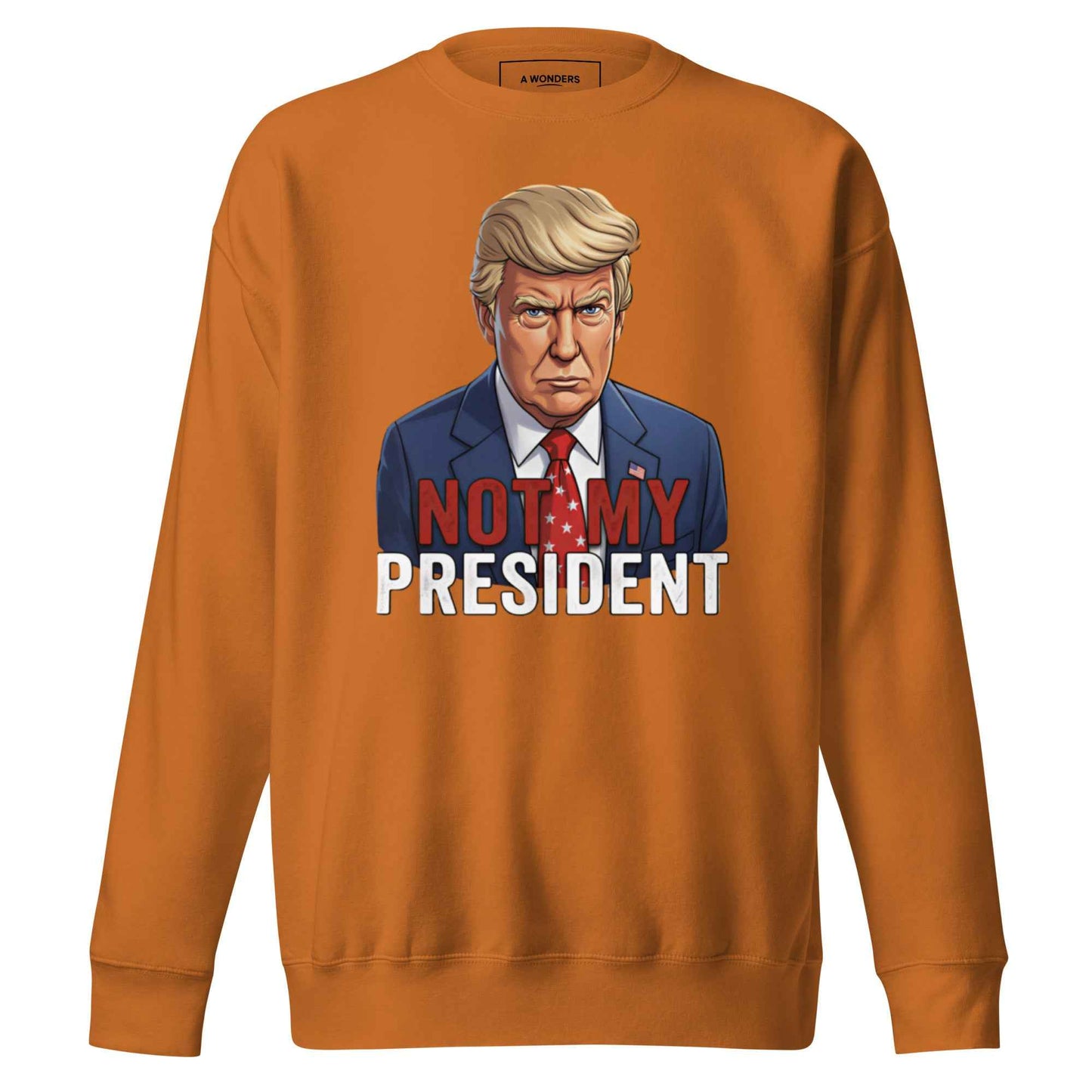 Not My President – Streetwear Sweatshirt – Bold Statement, Premium Comfort, Everyday Essential